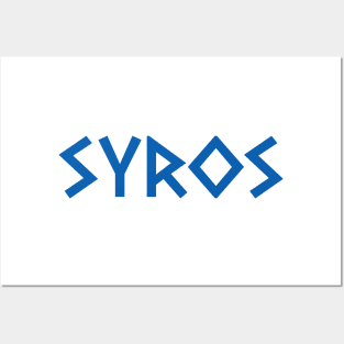 Syros Posters and Art